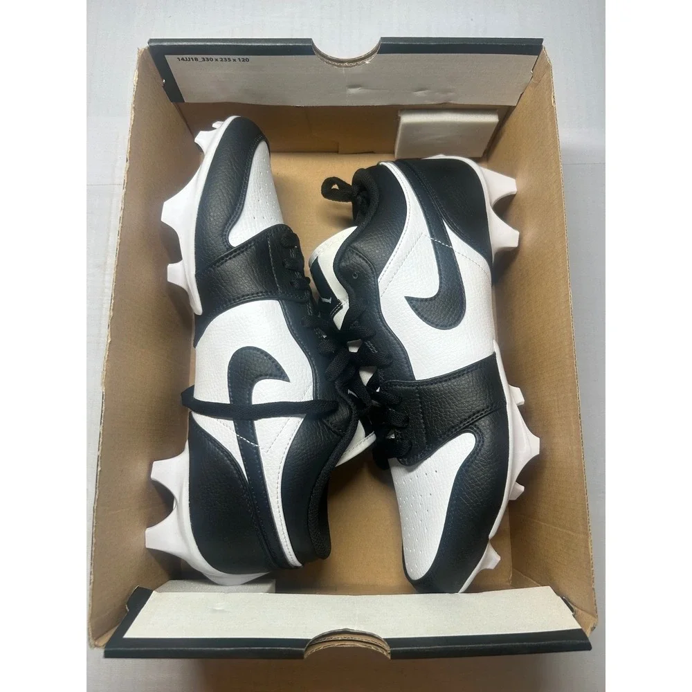 Nike Air Jordan 1 Low TD Panda Cleat FJ6245 100 Size 13 New/No Lid